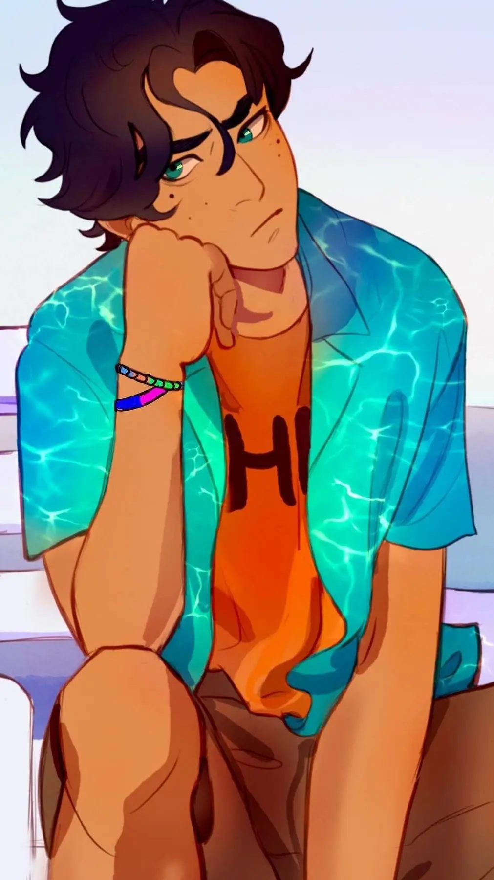 ai character: Percy Jackson background