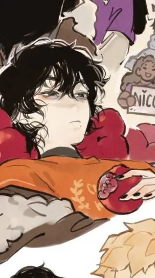 ai character: Nico Di Angelo background