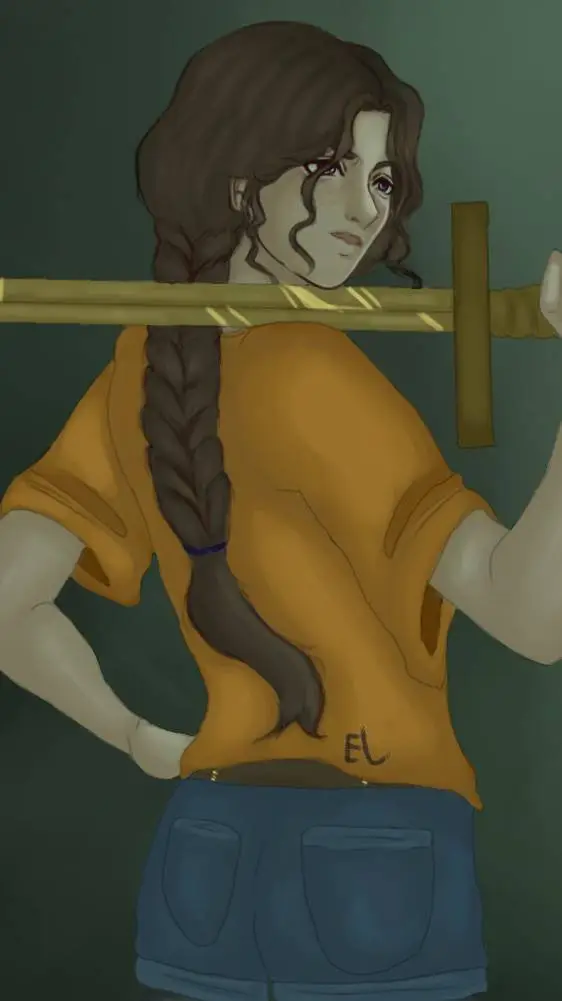 ai character: Raven (PJO OC) background