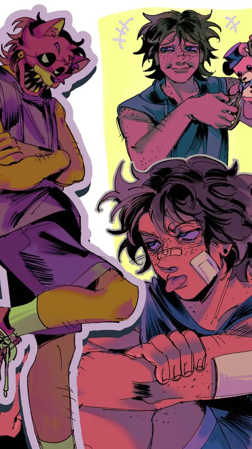 ai character: Michael Afton background