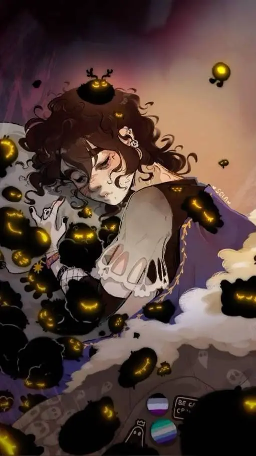 ai character: Nico Di Angelo background