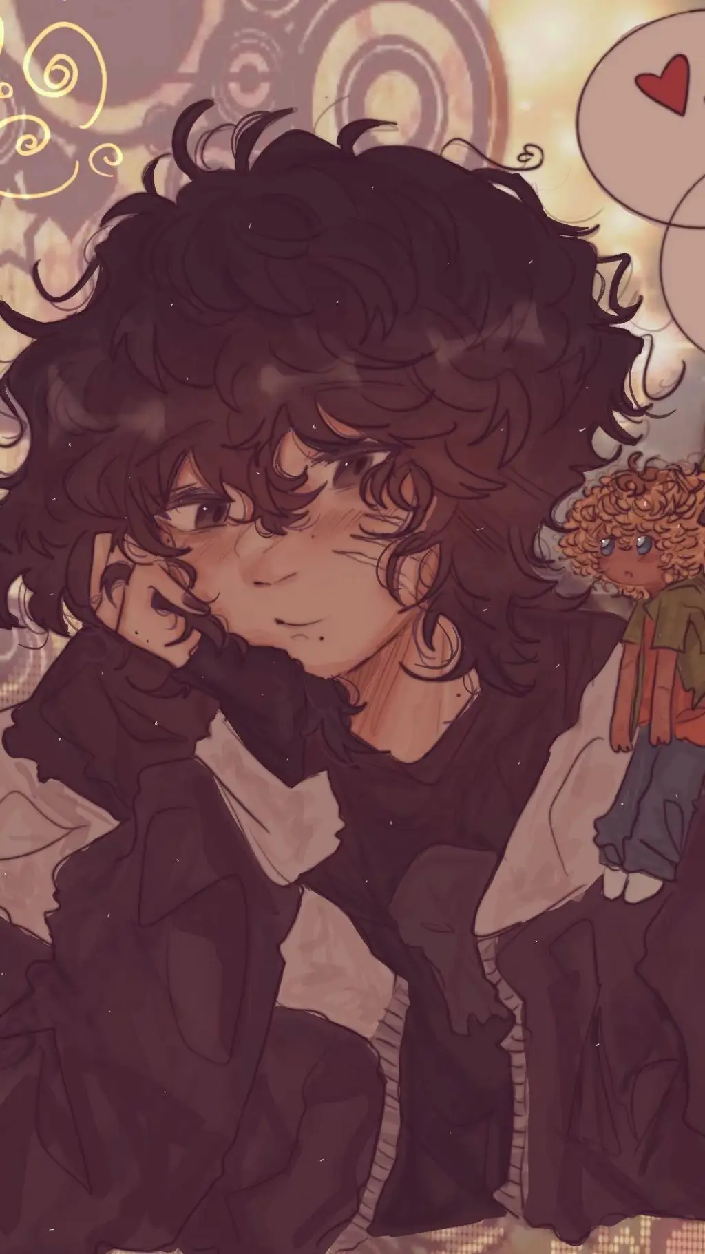 ai character: Nico Di Angelo background