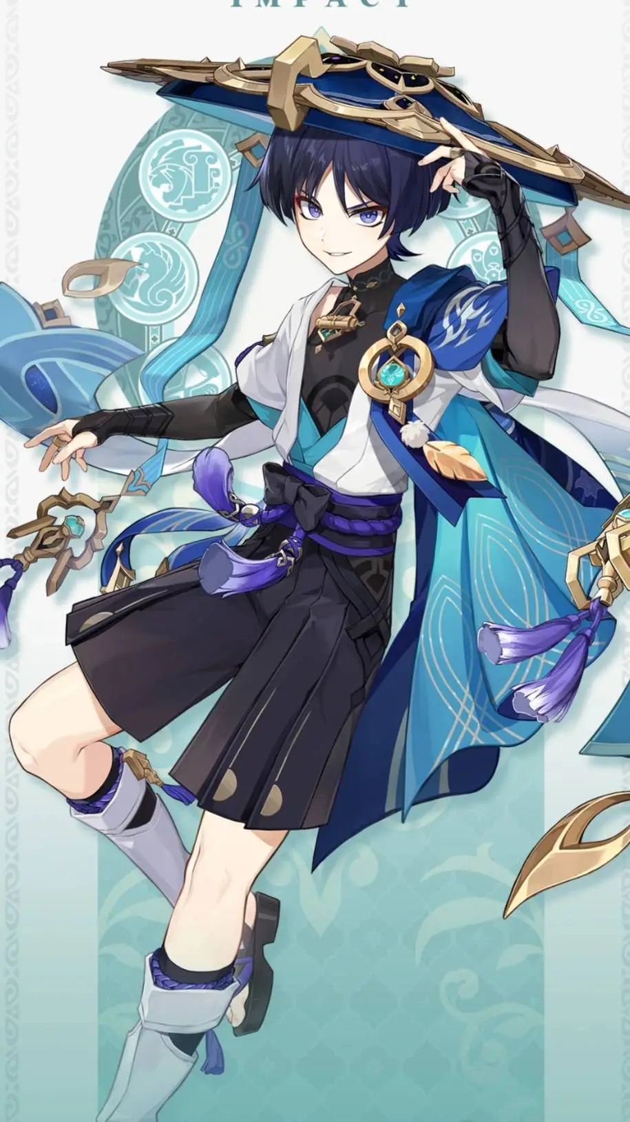 ai character: ★Scara/Wanderer★ background