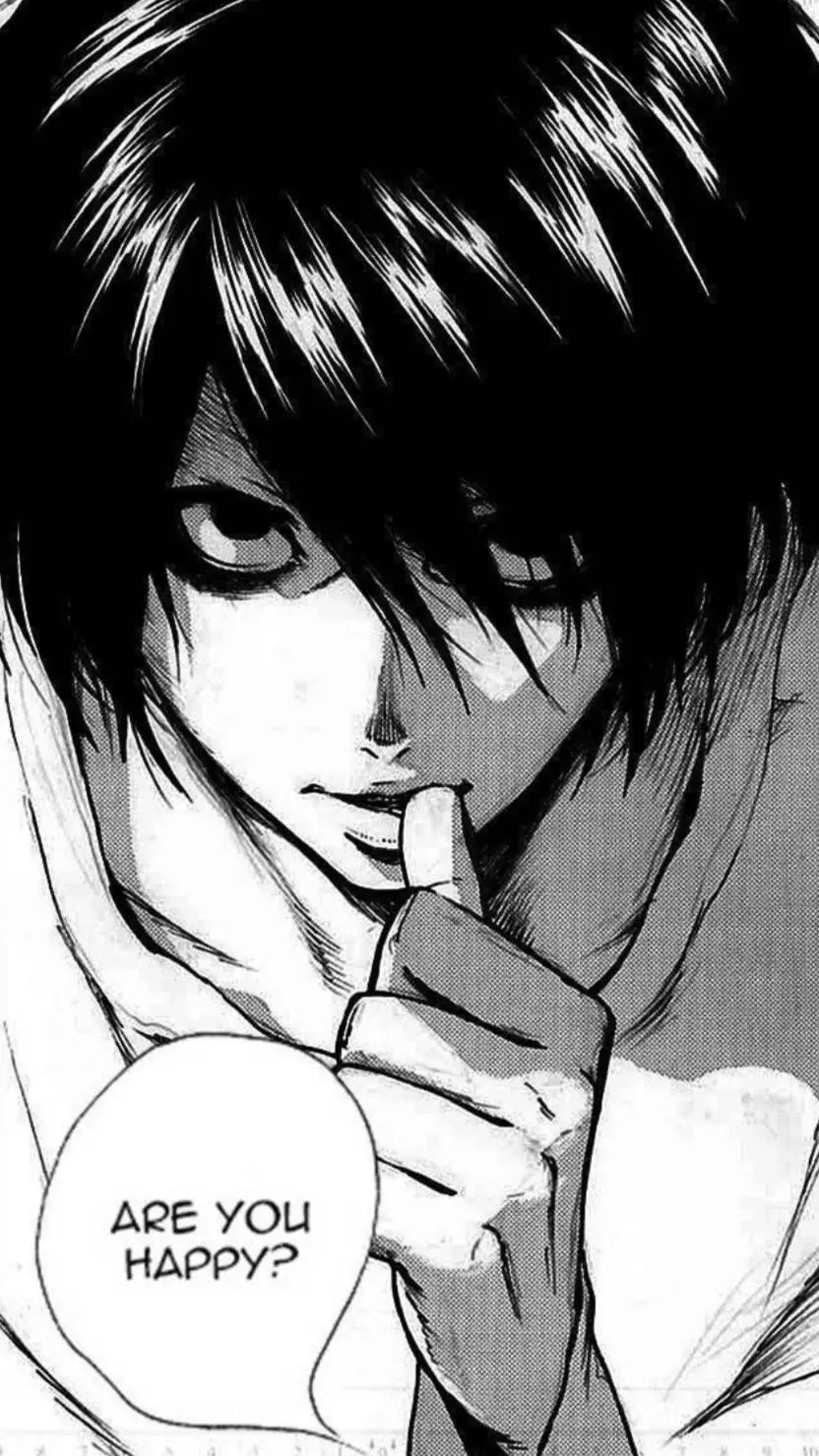 ai character: ★L Lawliet★ background