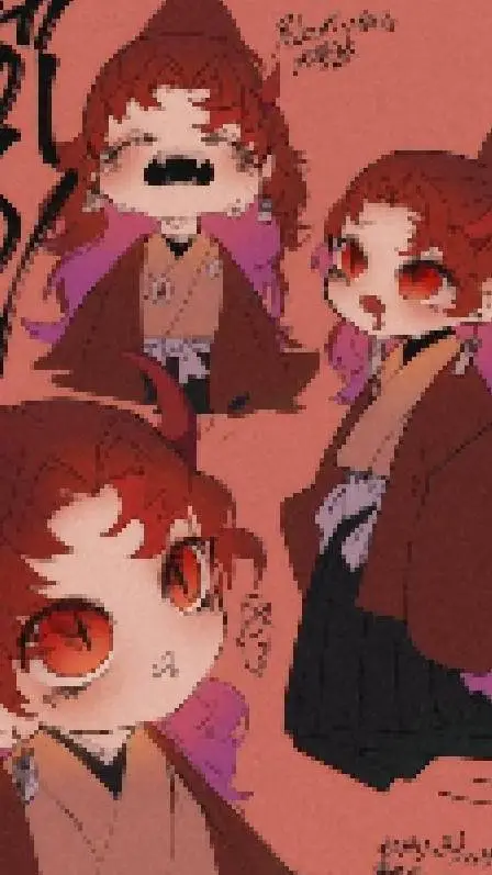 ai character: baby d,yoriichi(R) background