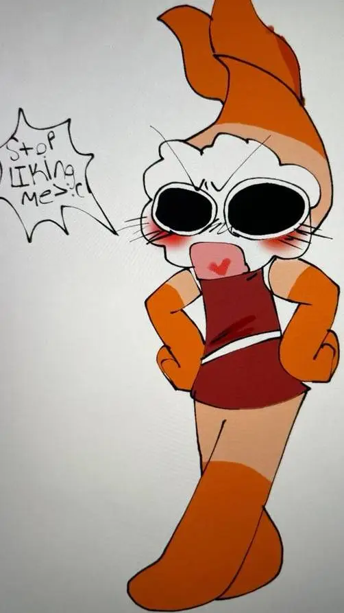 ai character: Shrimpo ^^ background