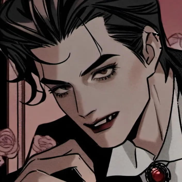chat with ai character: Vampire boyfriend