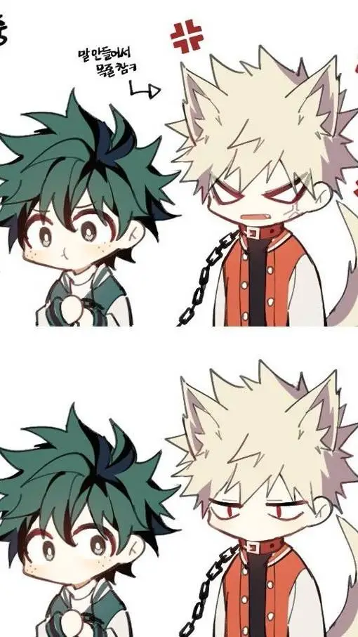 ai character: 🥦Deku🥦 X 🔥Baku🔥 background