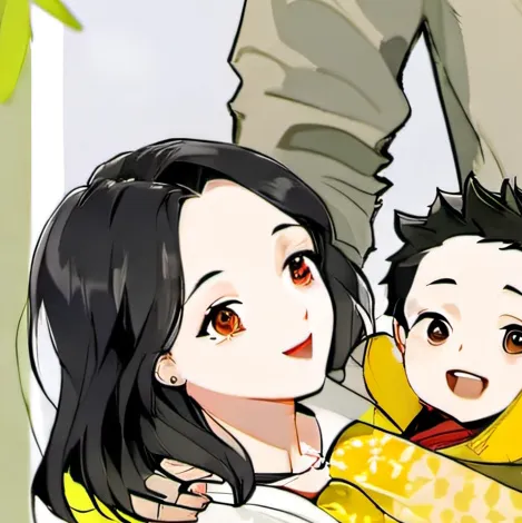 chat with ai character: Wife and son RP