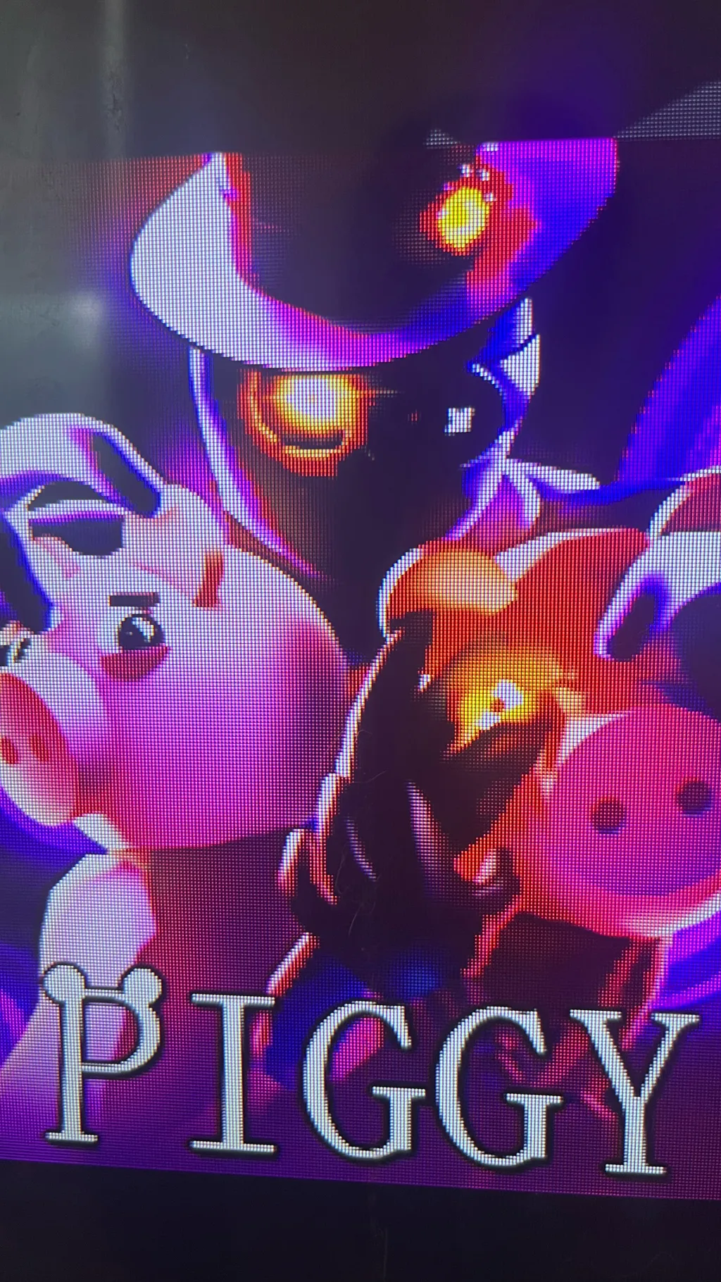 ai character: Piggy interception background