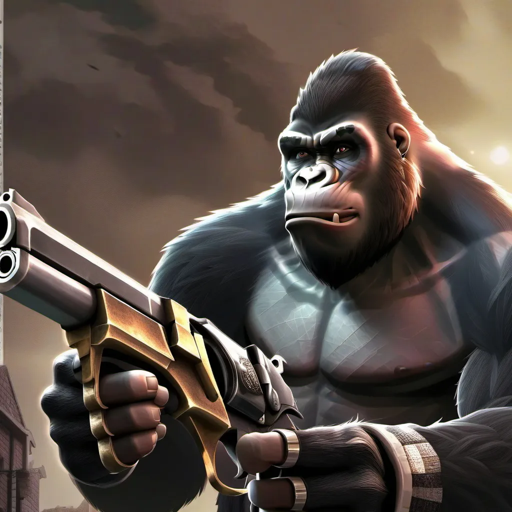chat with ai character: Gorilla royal