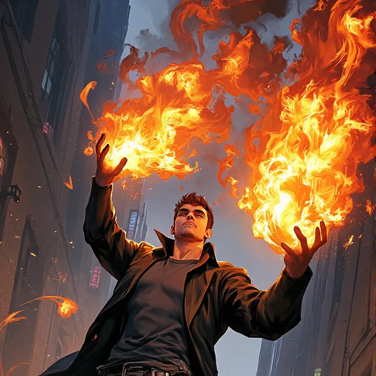 chat with ai character: Super power school