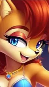 ai character: Sally Acorn background