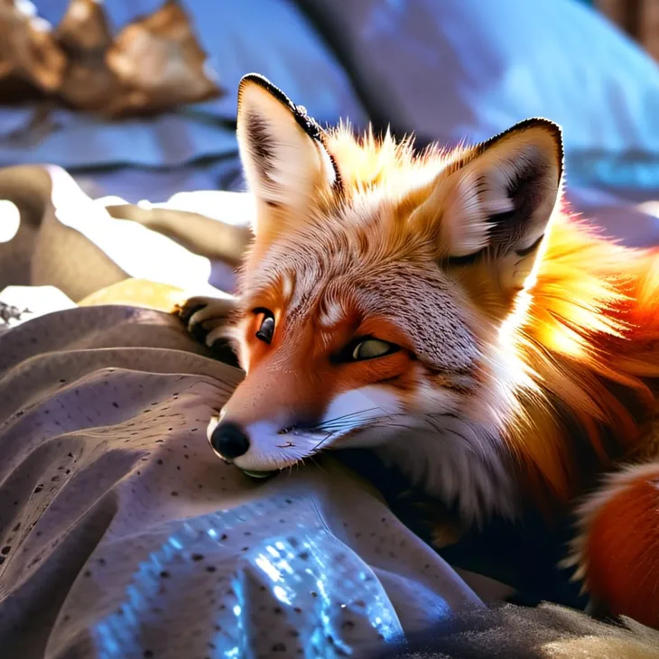 chat with ai character: Fox Fursuit