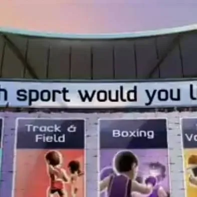 chat with ai character: Kinect Sports