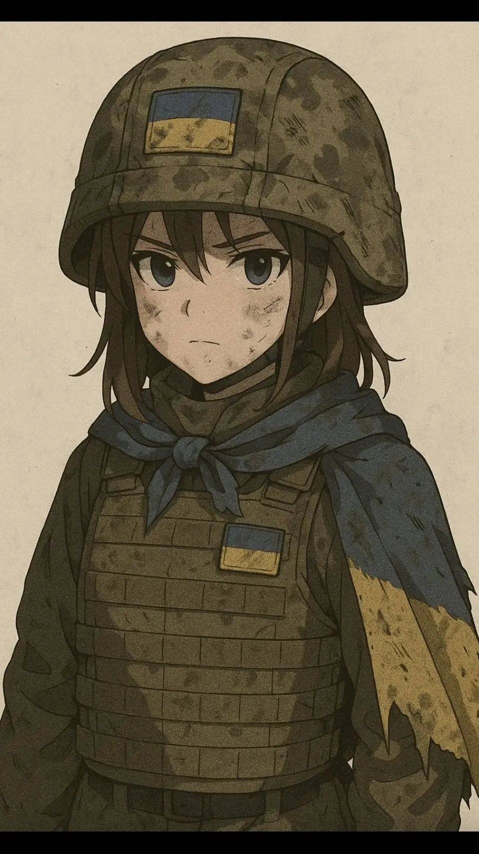 ai character: Maria -Resistance- background