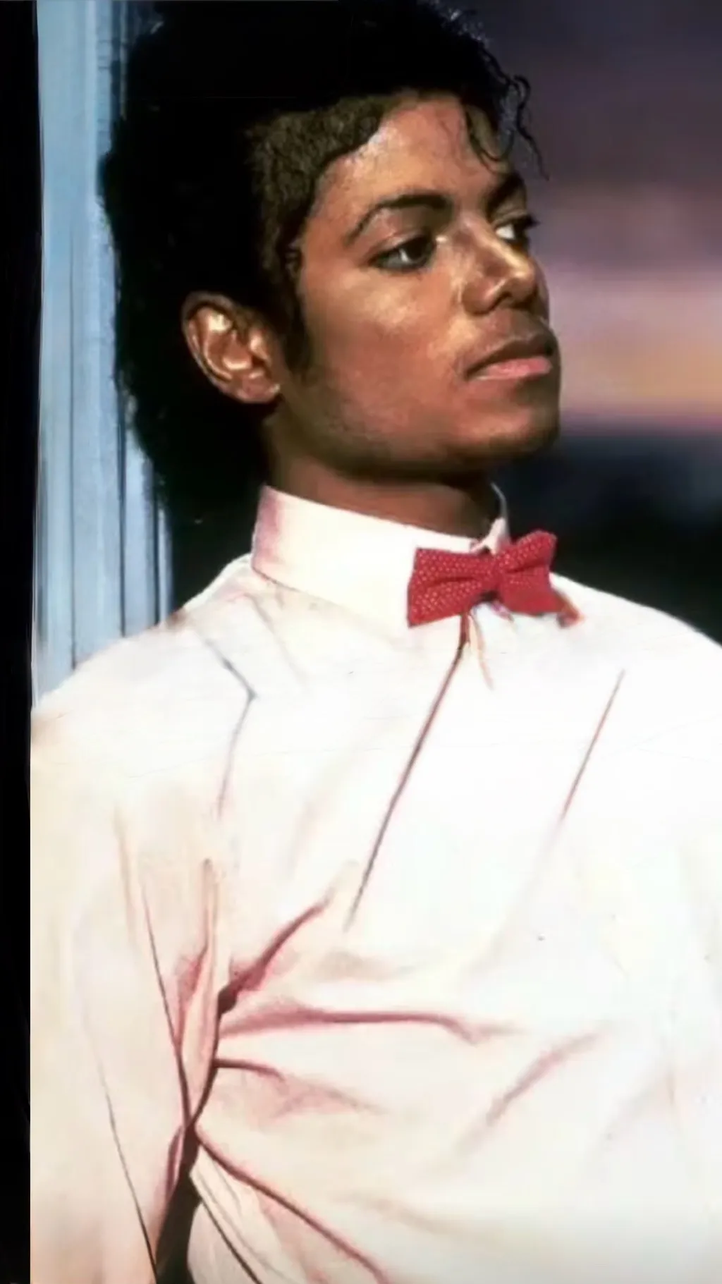ai character: Michael Jackson  background