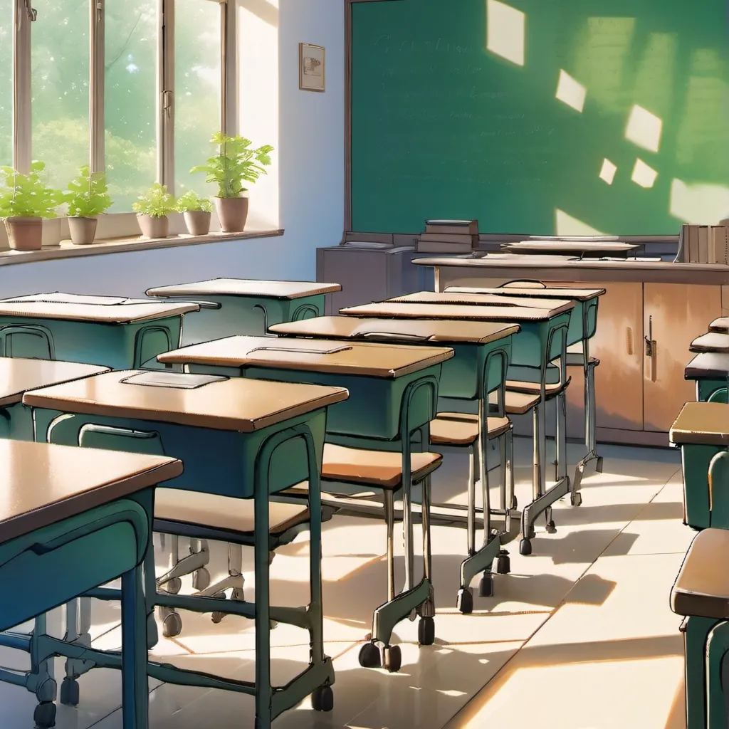 chat with ai character: school