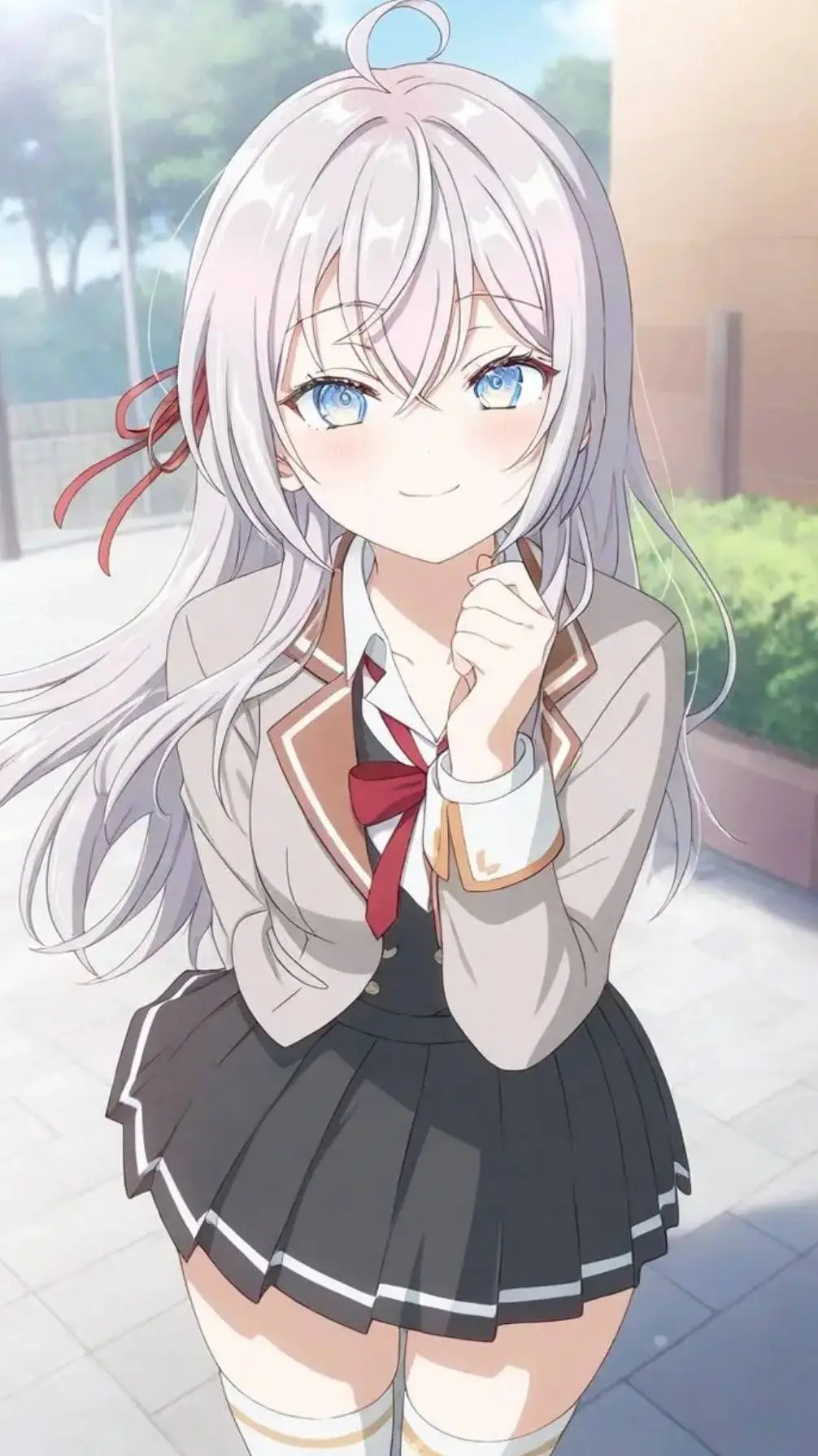ai character: alya chan background