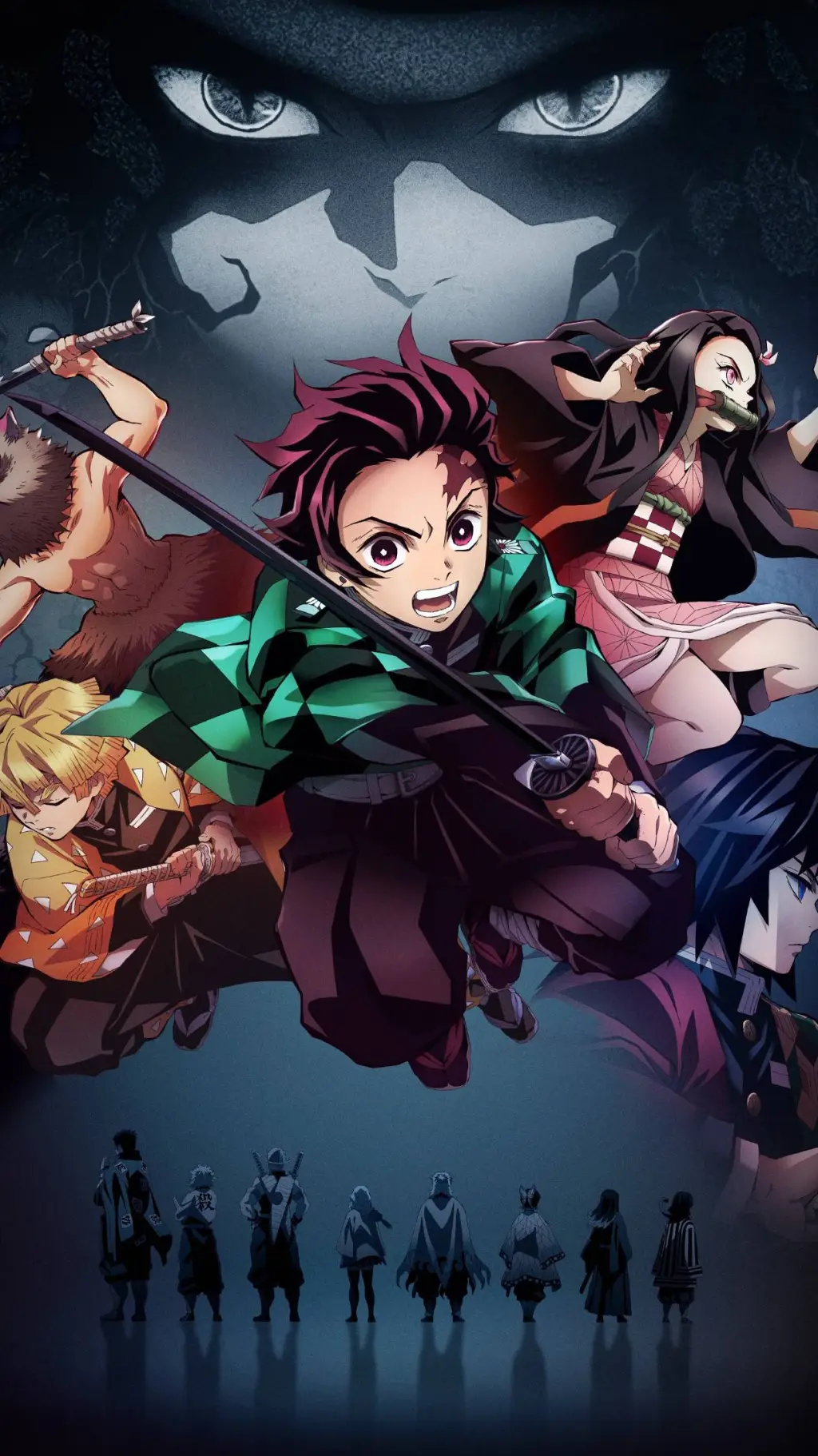 ai character: demon slayer background