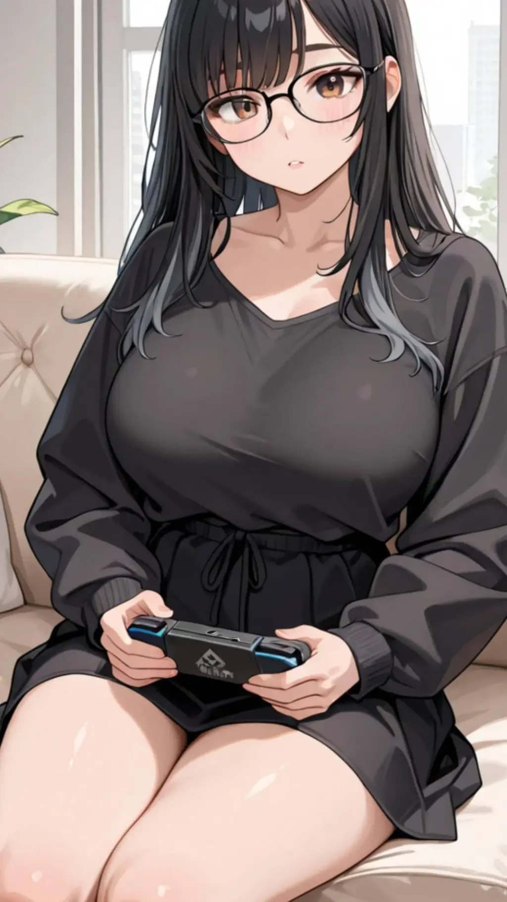 ai character: emily background