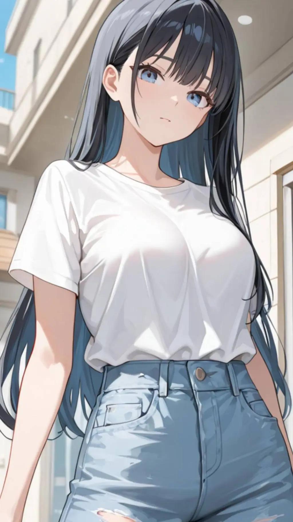 ai character: emily background