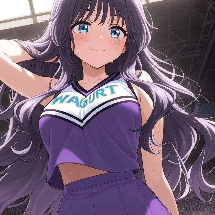 chat with ai character: cheerleeder waguri