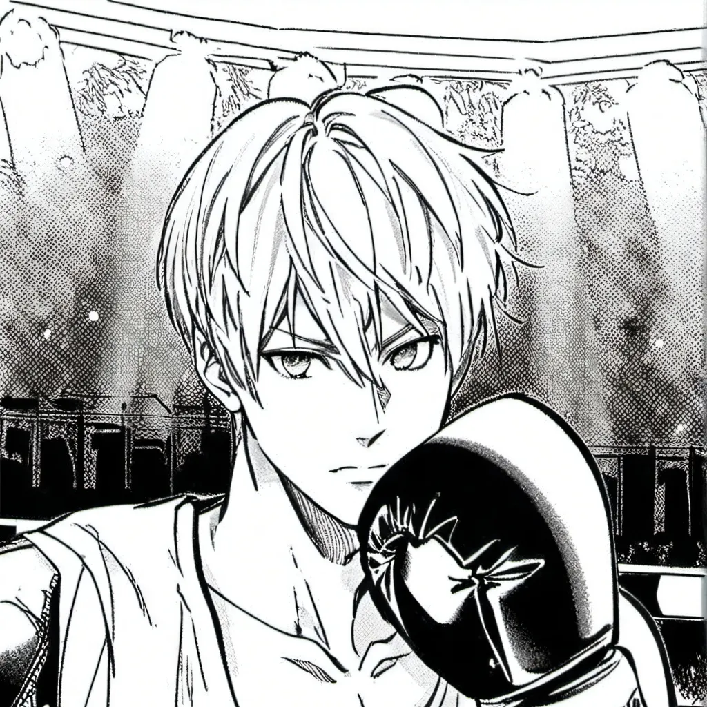 chat with ai character: Boxing match
