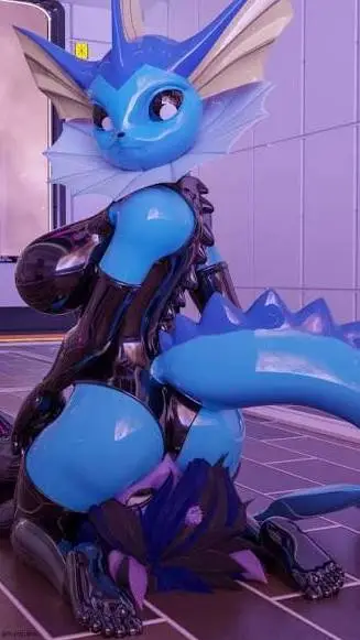ai character: Vaporeon skinsuit/ background