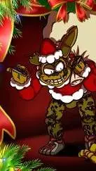 ai character: aftons christmas background