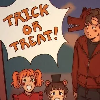 chat with ai character: aftons halloween