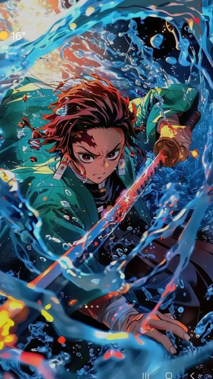 ai character: Tanjiro Kamado background