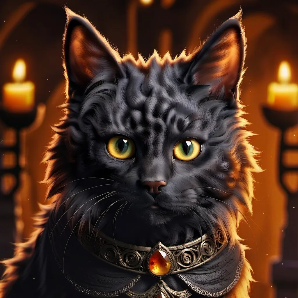 chat with ai character: mr floof(midnight)