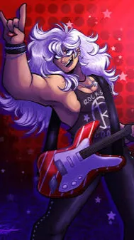 ai character: {~ROCKSTAR COOKIE) background