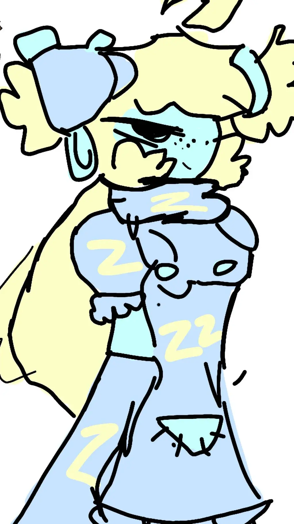 ai character: frostberry????  background