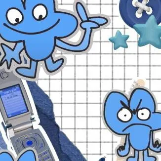 chat with ai character: four and x(bfdi) 