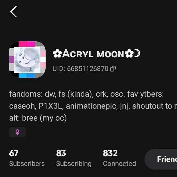 chat with ai character: acryl moon! ⭐