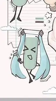 ai character: I'M BACK background