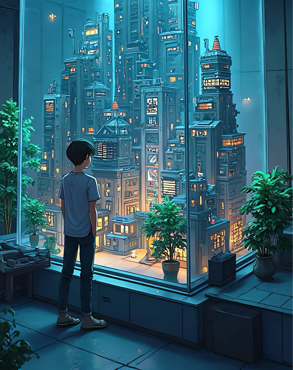 chat with ai character: Shrunken City RPG