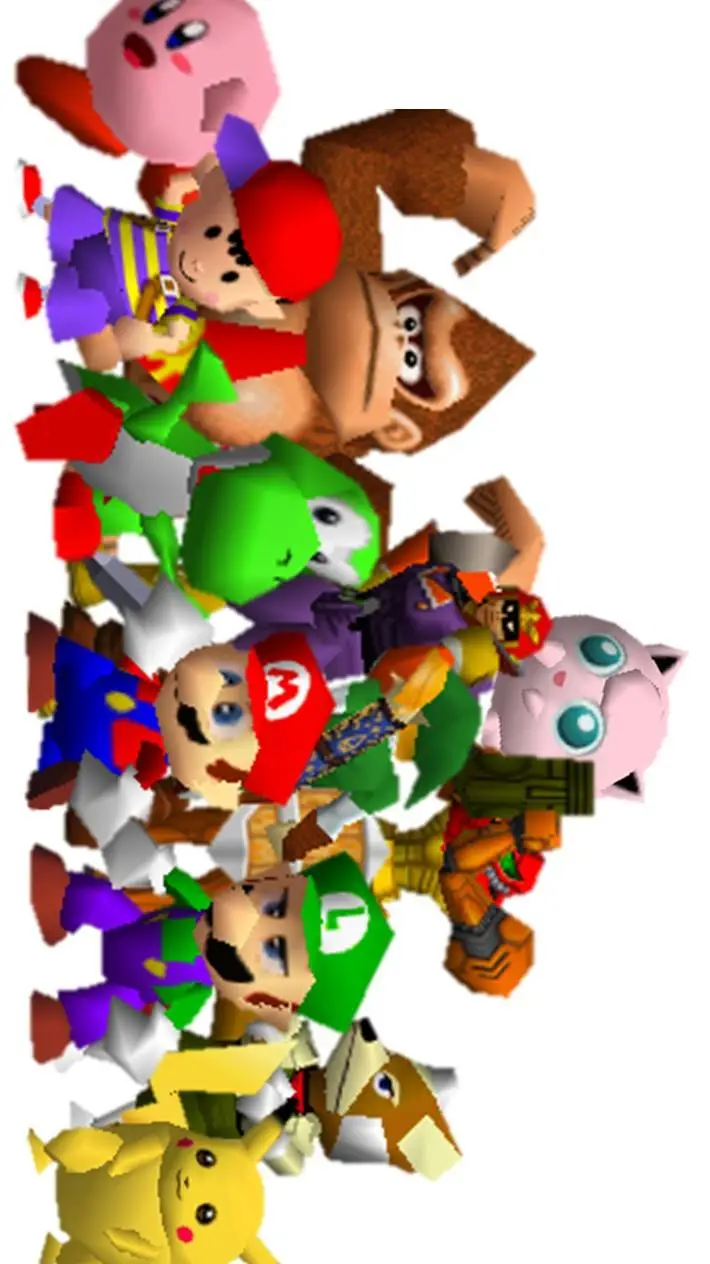 ai character: smash 64 background
