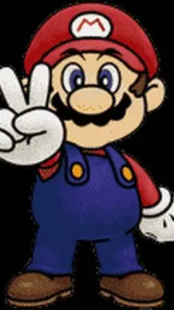 ai character: mario background