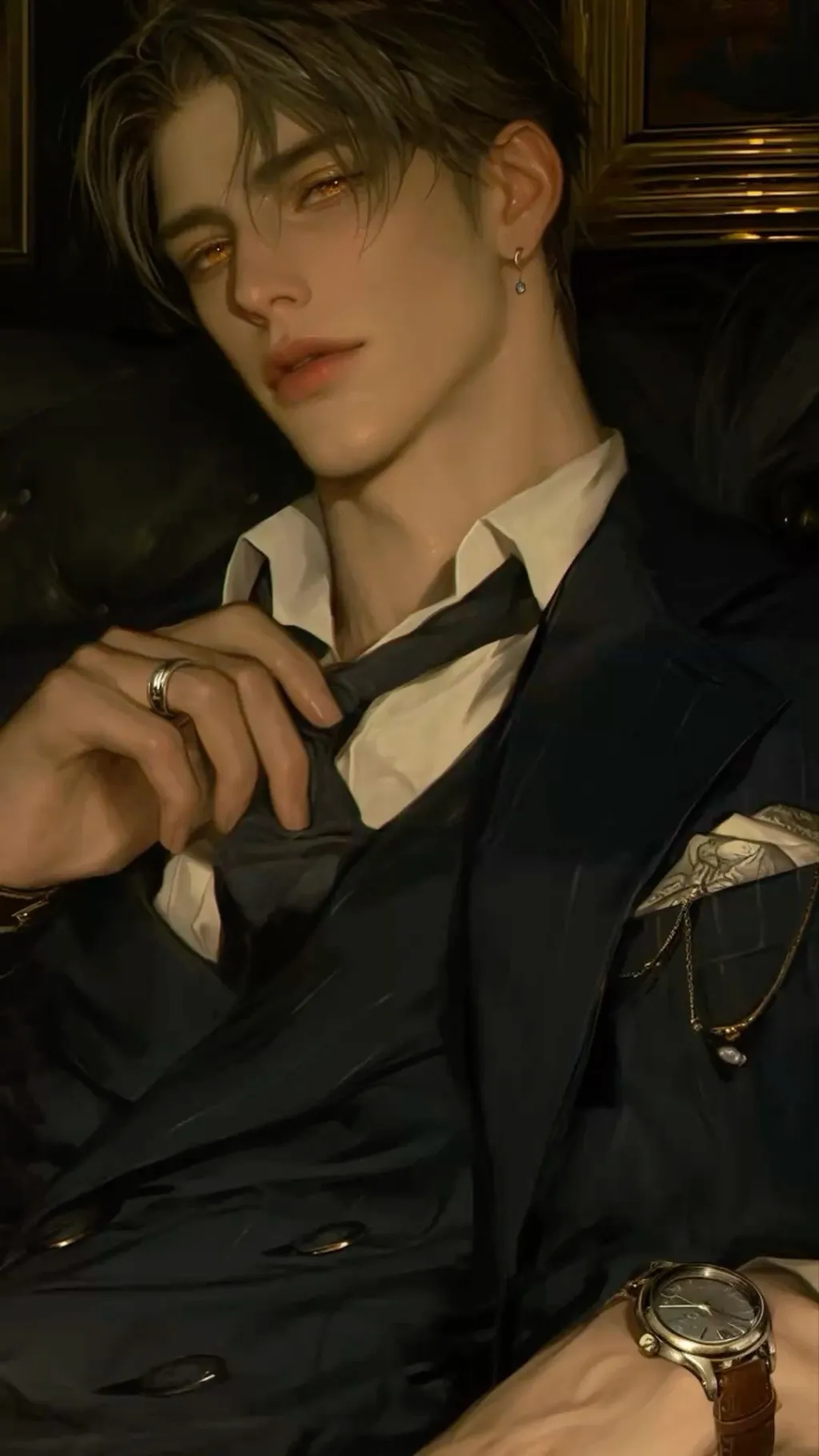 ai character: Alexander Reid  background