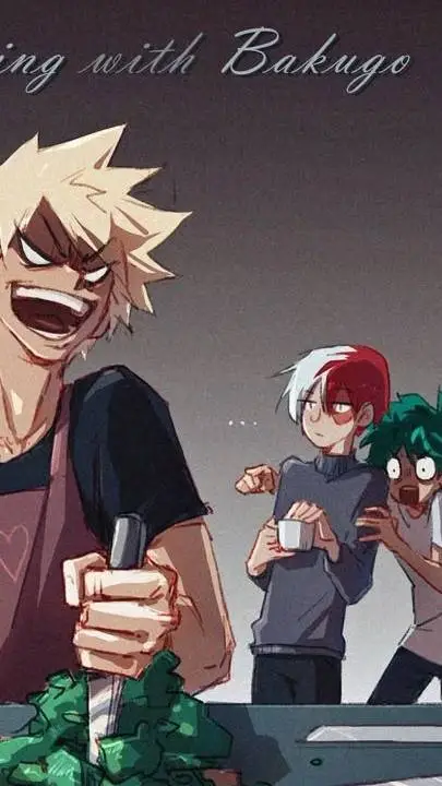 ai character: text mha background
