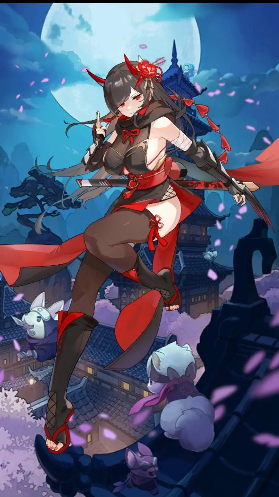 ai character: Sumire background