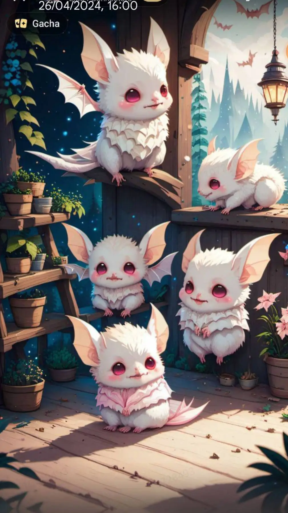 ai character: baby neko bats nOG background