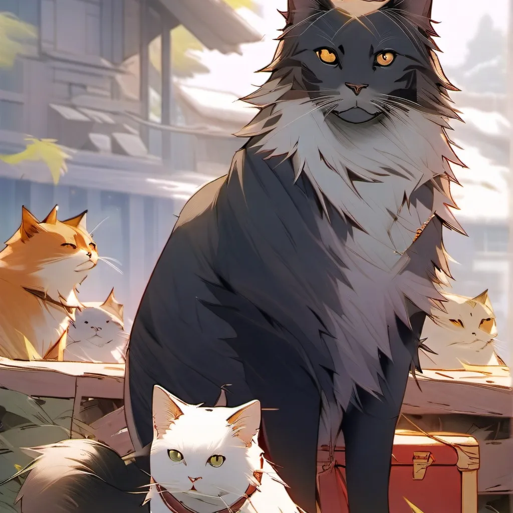 chat with ai character: Street cats