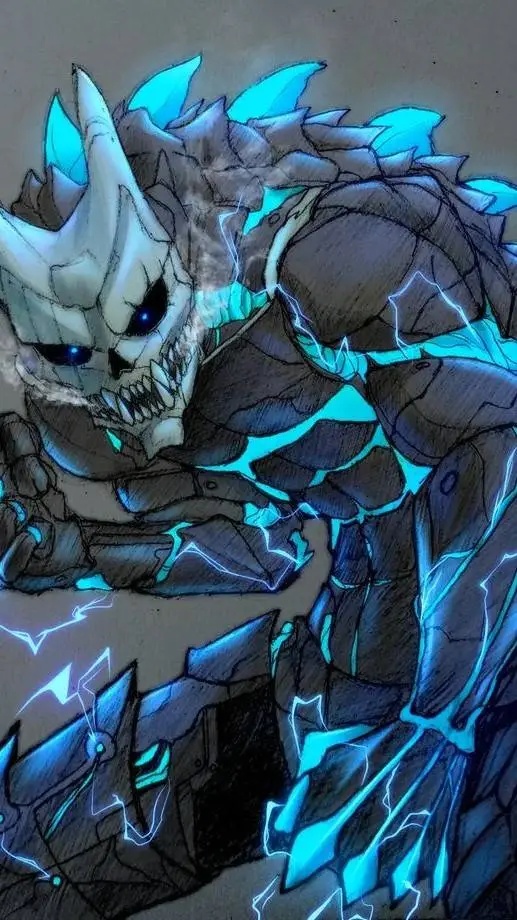 ai character: MHA kaiju disaster background