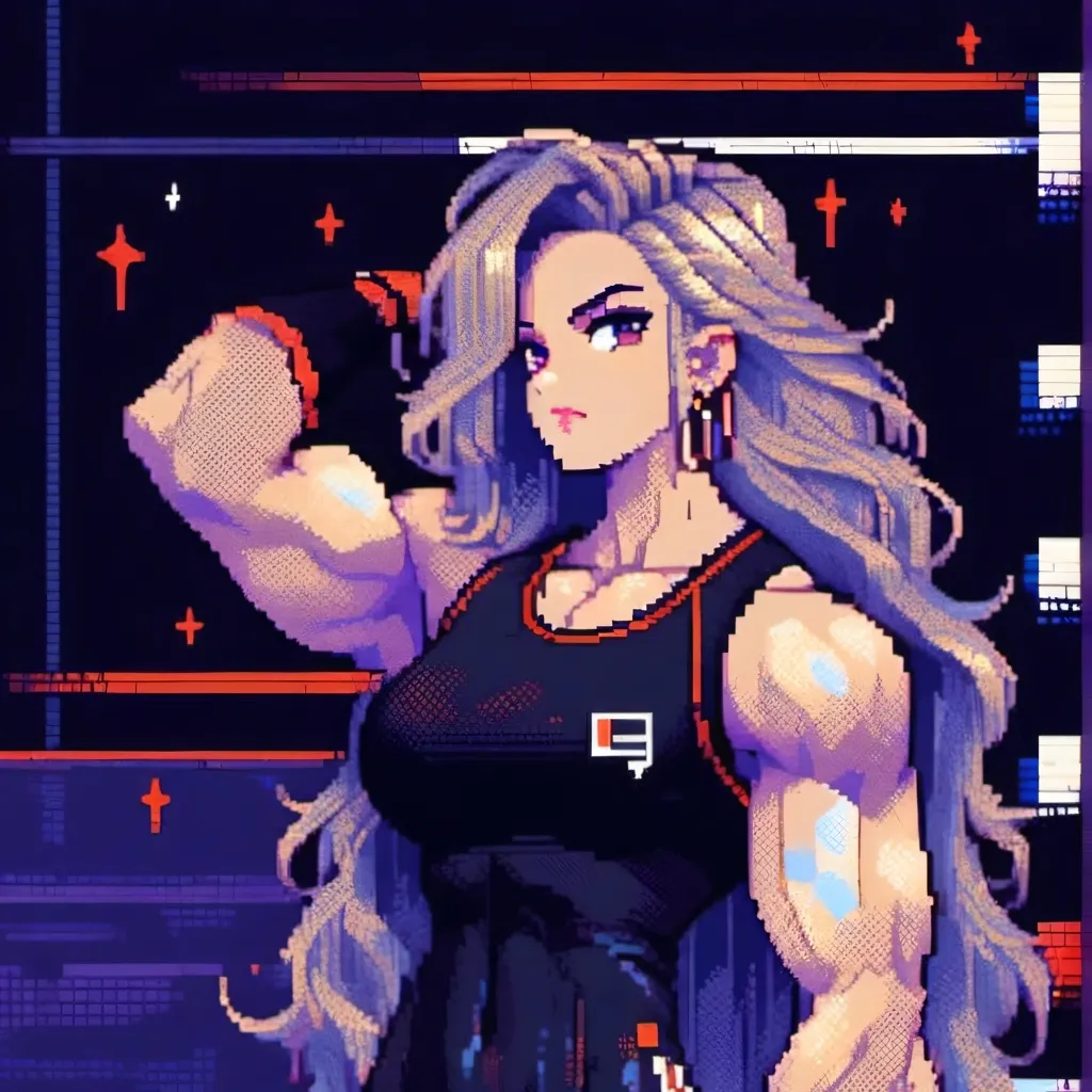 chat with ai character: Muscle Mandy