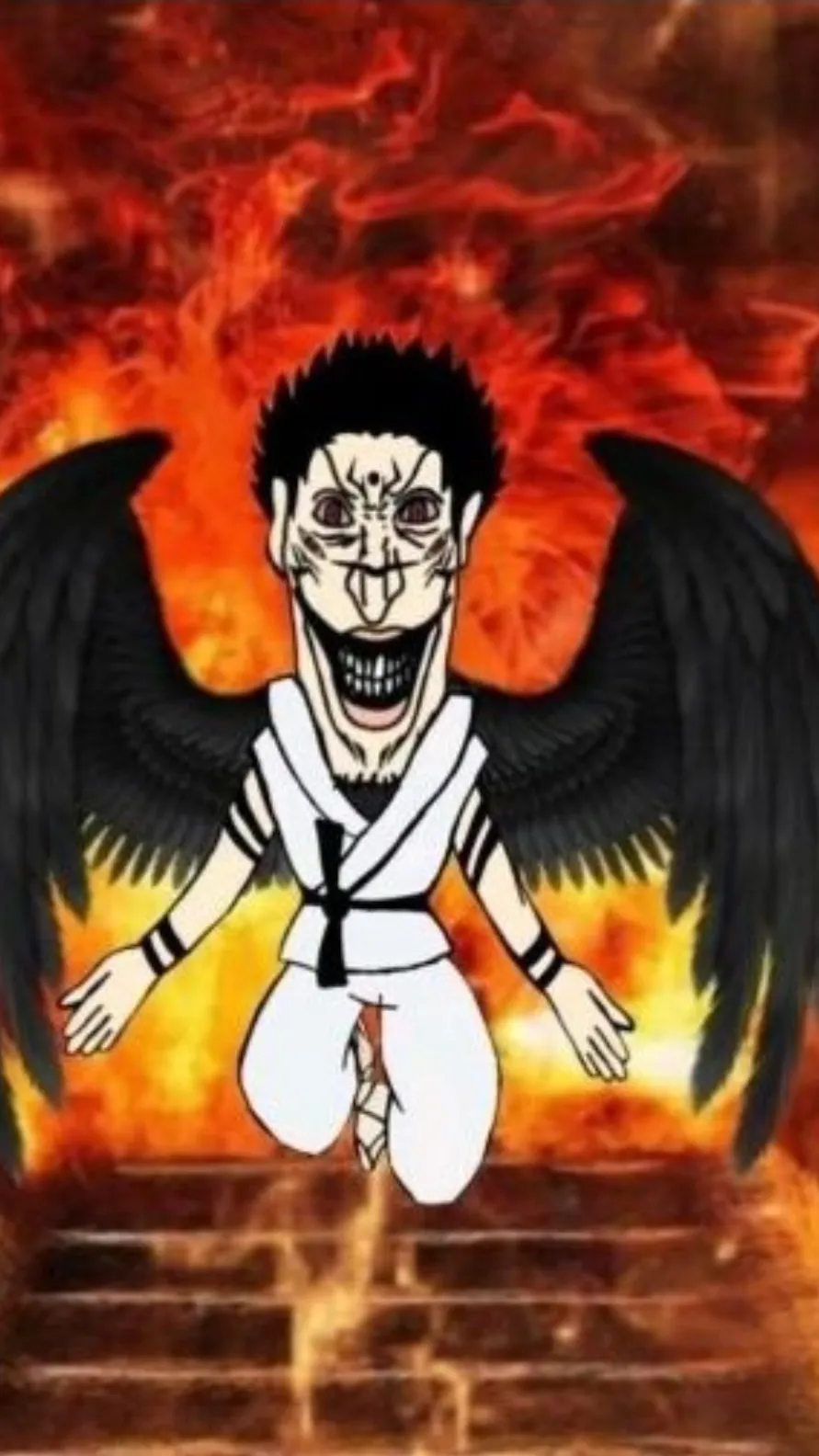 ai character: Sukuna  background