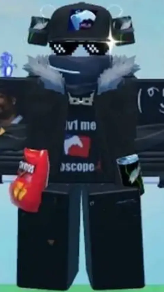 ai character: MLG chance  background